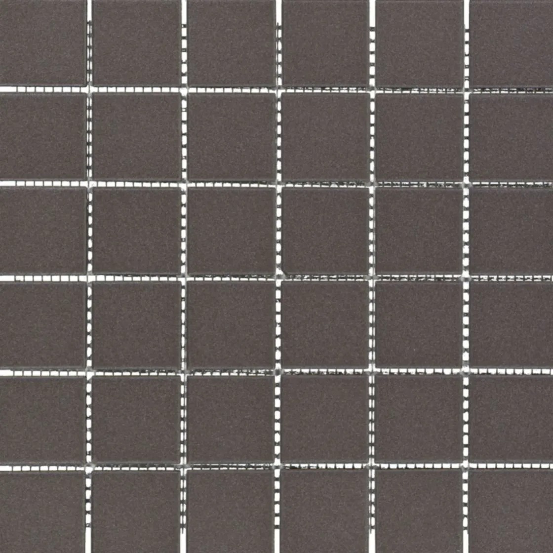 Mosaikfliese Vitra Uni Black 30 x 30 cm ^ Clearance