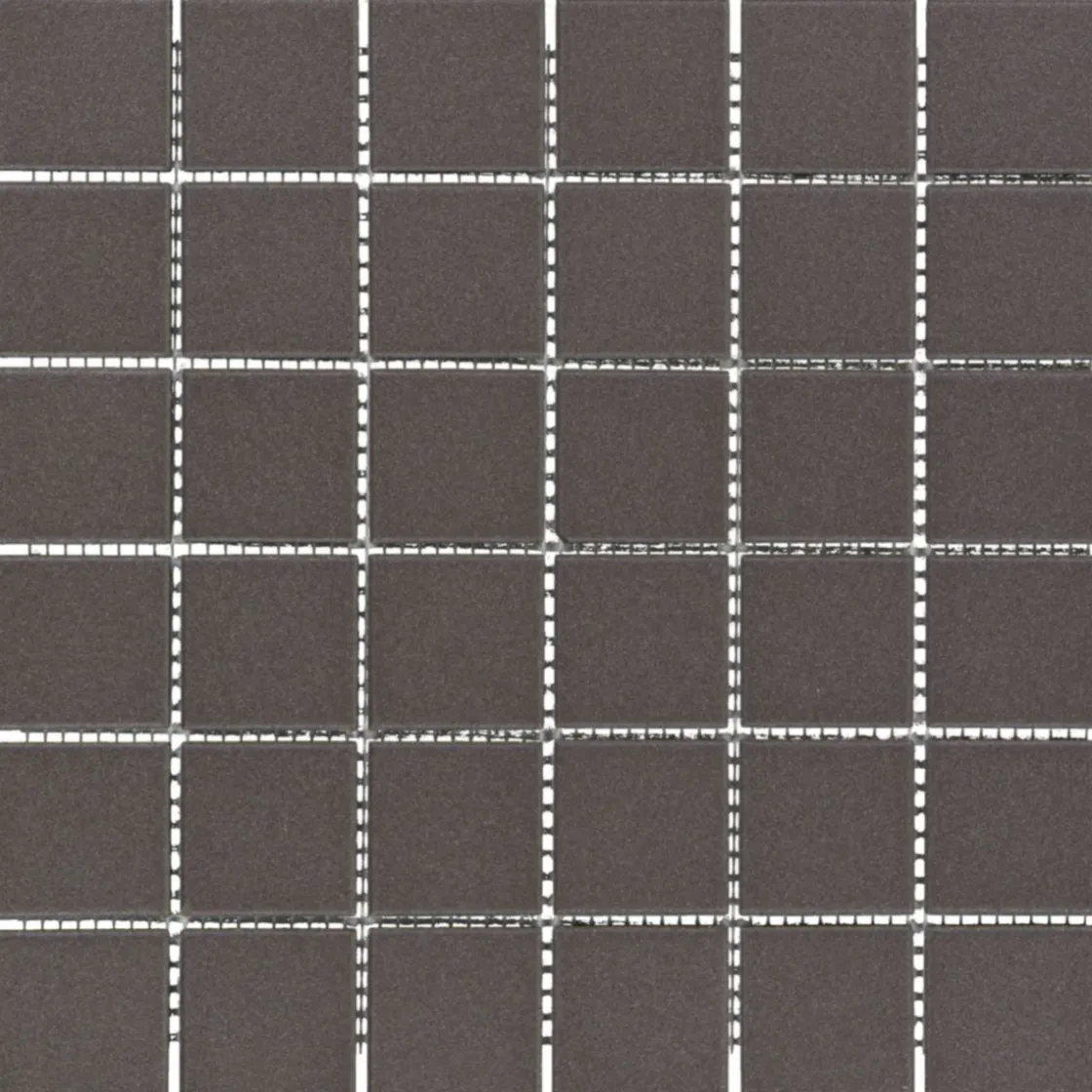 Mosaikfliese Vitra Uni Black 30 x 30 cm ^ Clearance