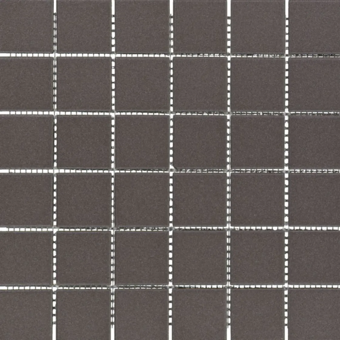 Mosaikfliese Vitra Uni Black 30 x 30 cm ^ Clearance