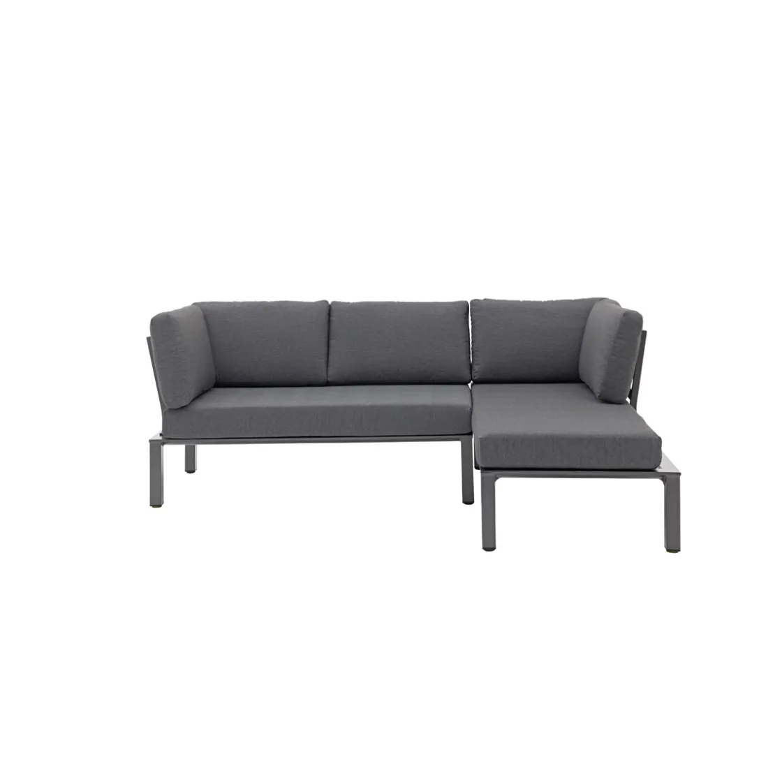 Lounge-Set Widoo, 3-teilig,Aluminium eisengrau ^ MWH Sale