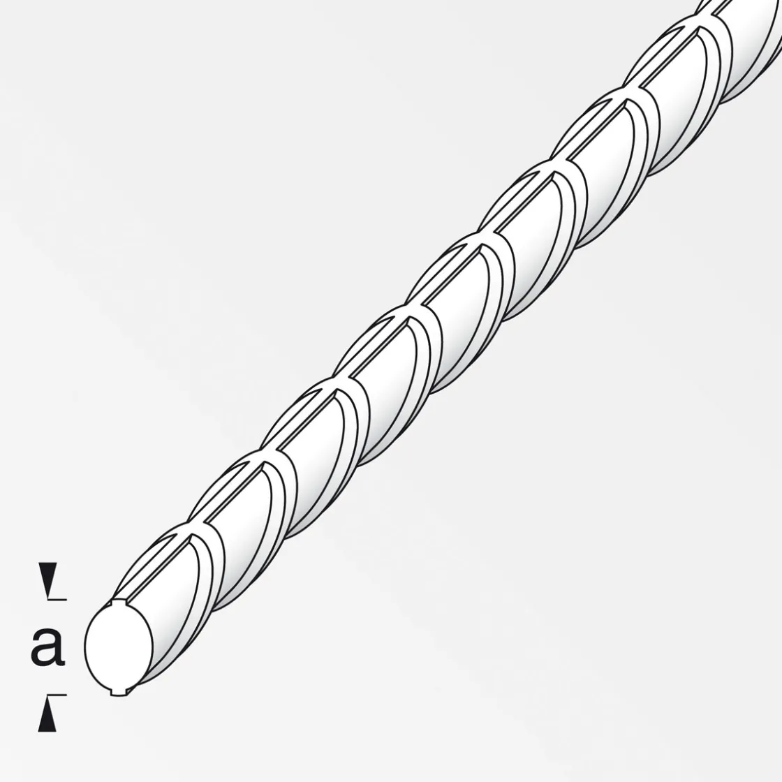 Beton Rippenstahl 6 mm 2m ^ MyTool Outlet