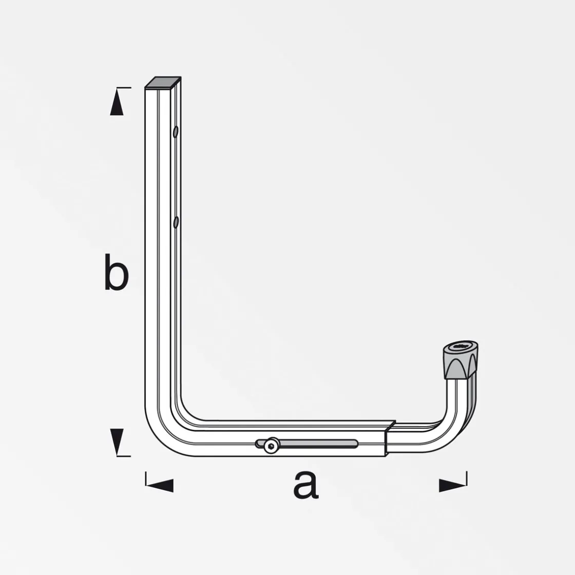 Blumenkastenhalter blank ^ MyTool New