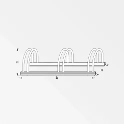 Fahrradständer 3-fach starr ^ MyTool Hot