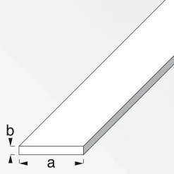 Flachstange 35,5 mm 1m verzinkt ^ MyTool Outlet