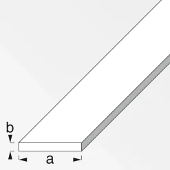 Flachstange 10 x 2 mm 1m messing ^ MyTool Online
