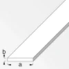 Flachstange 15 x 2 mm 1m silber ^ MyTool Hot