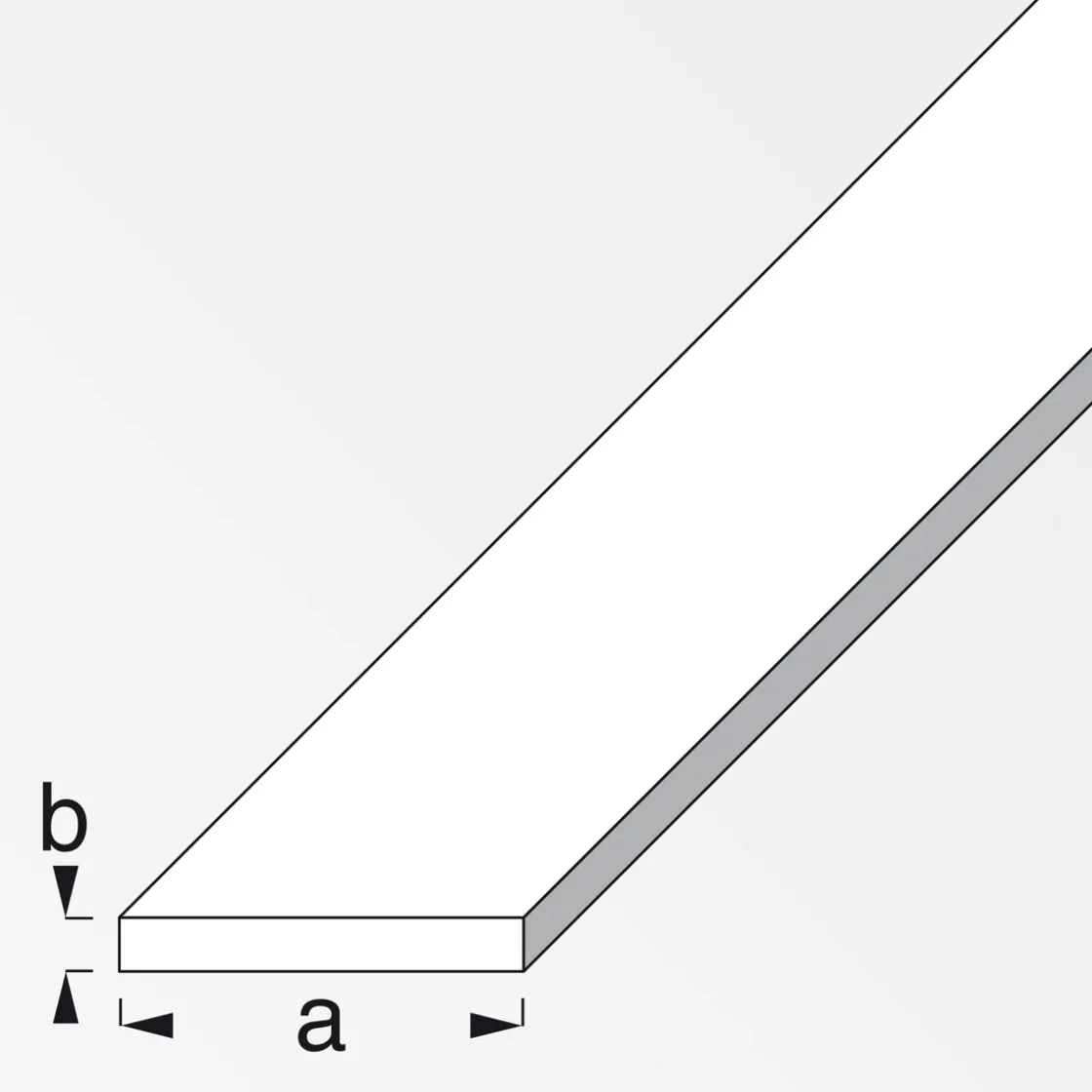 Flachstange 14 x 5 mm 1m warmgewalzt ^ MyTool Sale