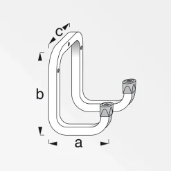 Gerätehalter 175 mm Stahl verzinkt ^ MyTool Online