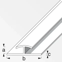 H-Profil 3,5 mm 1m weiß ^ MyTool Discount