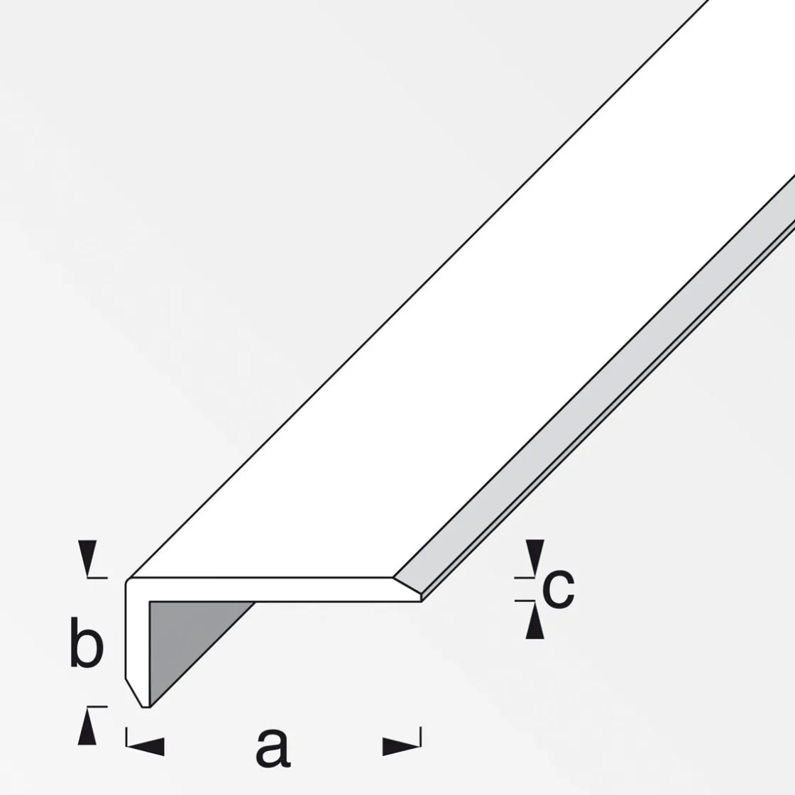 Kantenschutz 19 x 8 mm silber ^ MyTool Discount