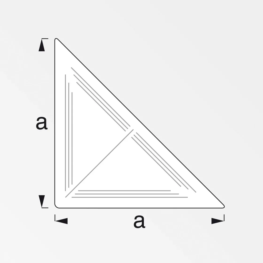 Knotenblech 110 x 110 mm blank 2 Stück ^ MyTool Discount