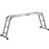 Mehrzweckleiter mit Arbeitsplattform 4 x 3 Stufen ^ MyTool Outlet