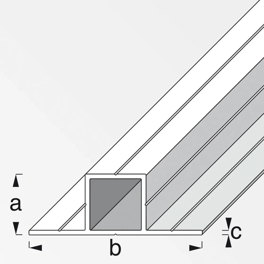 Quadratrohr 2 Schenkel 180 ^ MyTool