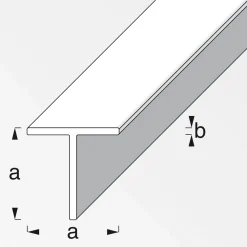Quadrat-T 15,5 mm 1m weiß ^ MyTool Clearance