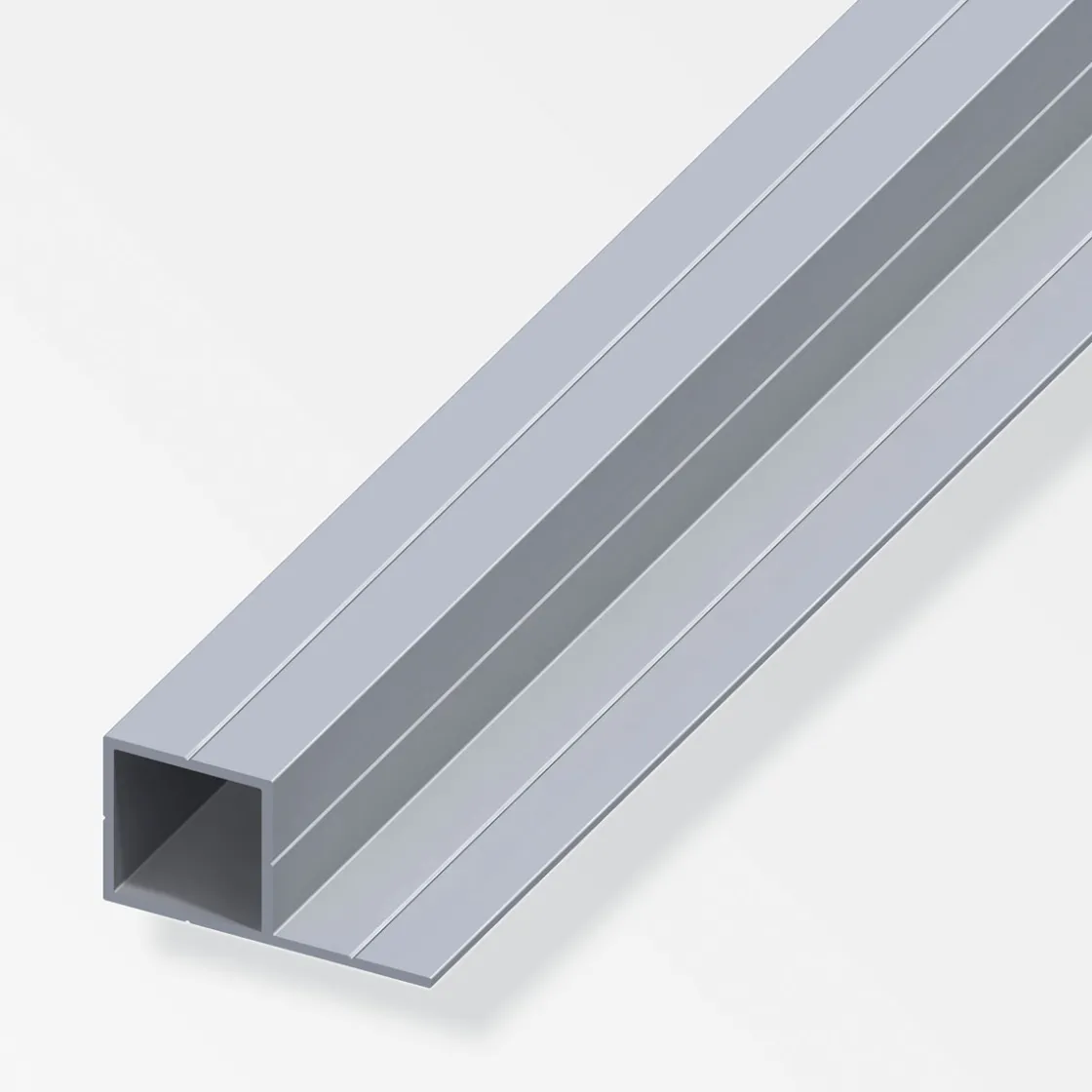 Quadrohr mit 1 Schenkel 7,5 mm 1m blank ^ MyTool Best