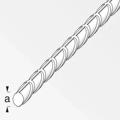 Rippenstahl 8 mm 2m ^ MyTool Hot