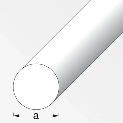 Rundstange 8 mm 1m silber ^ MyTool Outlet