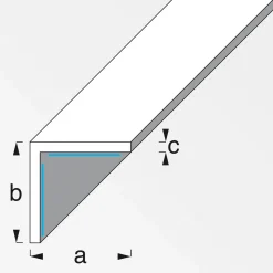 Sk-Winkel 0 x 0 mm m PVC weiß ^ MyTool