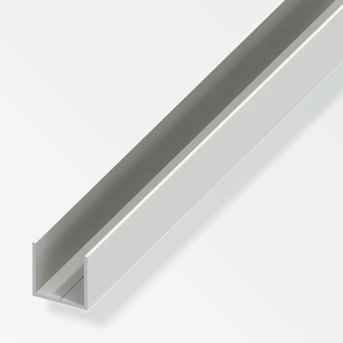 U-Profil 11,5 mm 2,5m weiß ^ MyTool Best