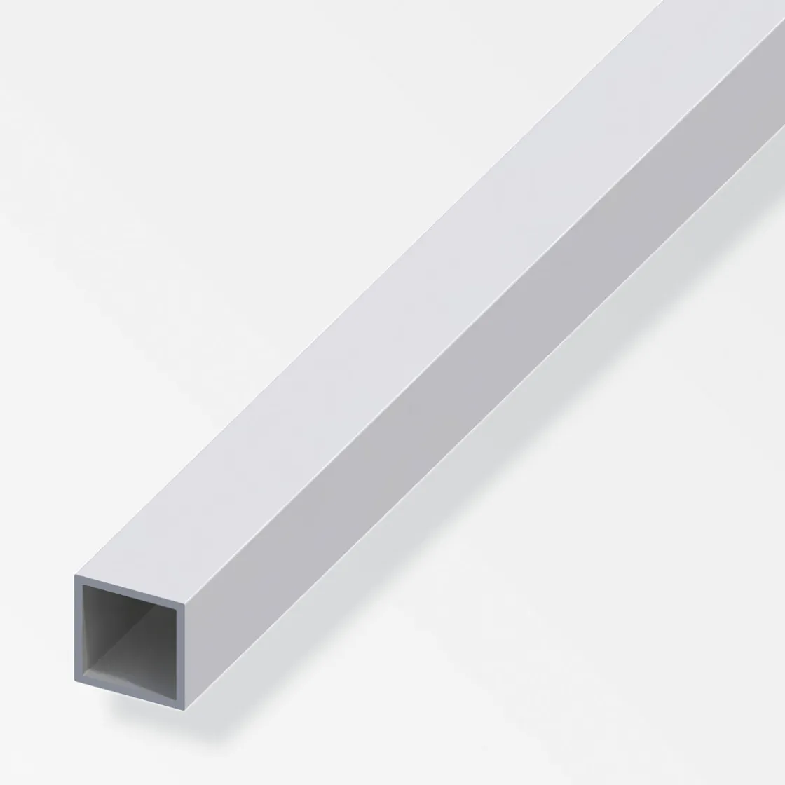 Vierkant-Rohr 15 x 15 x 1 mm 2m silber ^ MyTool New