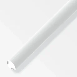 Viertelkreis-Eckleiste selbstklebend 14 mm 1m weiß ^ MyTool Hot