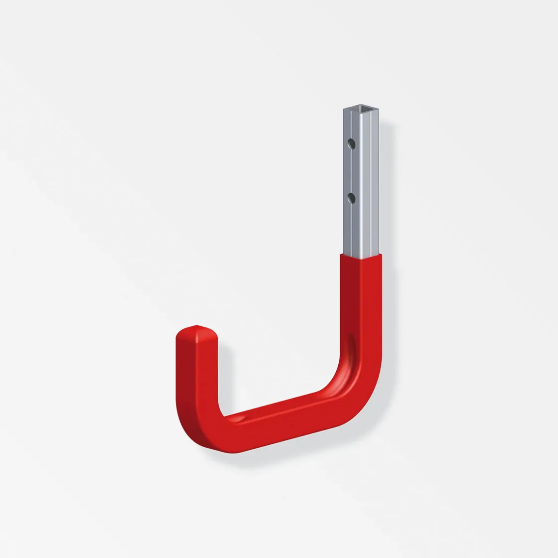 Wandhaken Typ 4 115 x 140 mm gummiert rot ^ MyTool Hot