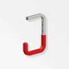 Wand- und Deckenhaken 115 mm gummiert rot ^ MyTool Discount