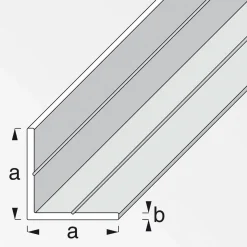 Winkel 23,5 mm 2,5m gleichschenklig weiß ^ MyTool Clearance