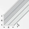 Winkel 23,5 mm 1m gleichschenklig blank ^ MyTool Discount