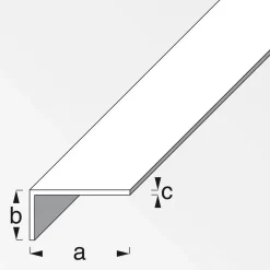 Winkel 40 x 15 x 1,5 cm 2m silber ^ MyTool Discount