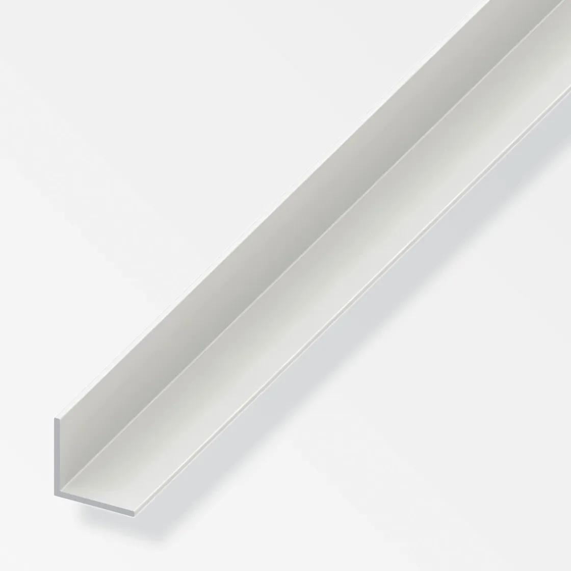 Winkel 15 x 15 x 1,2 cm 2m weiß ^ MyTool New