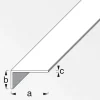 Winkel 40 x 10 x 2 mm 2m weiß ^ MyTool Sale