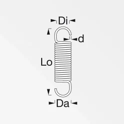 Zugfeder 19,5 mm normal ^ MyTool Outlet