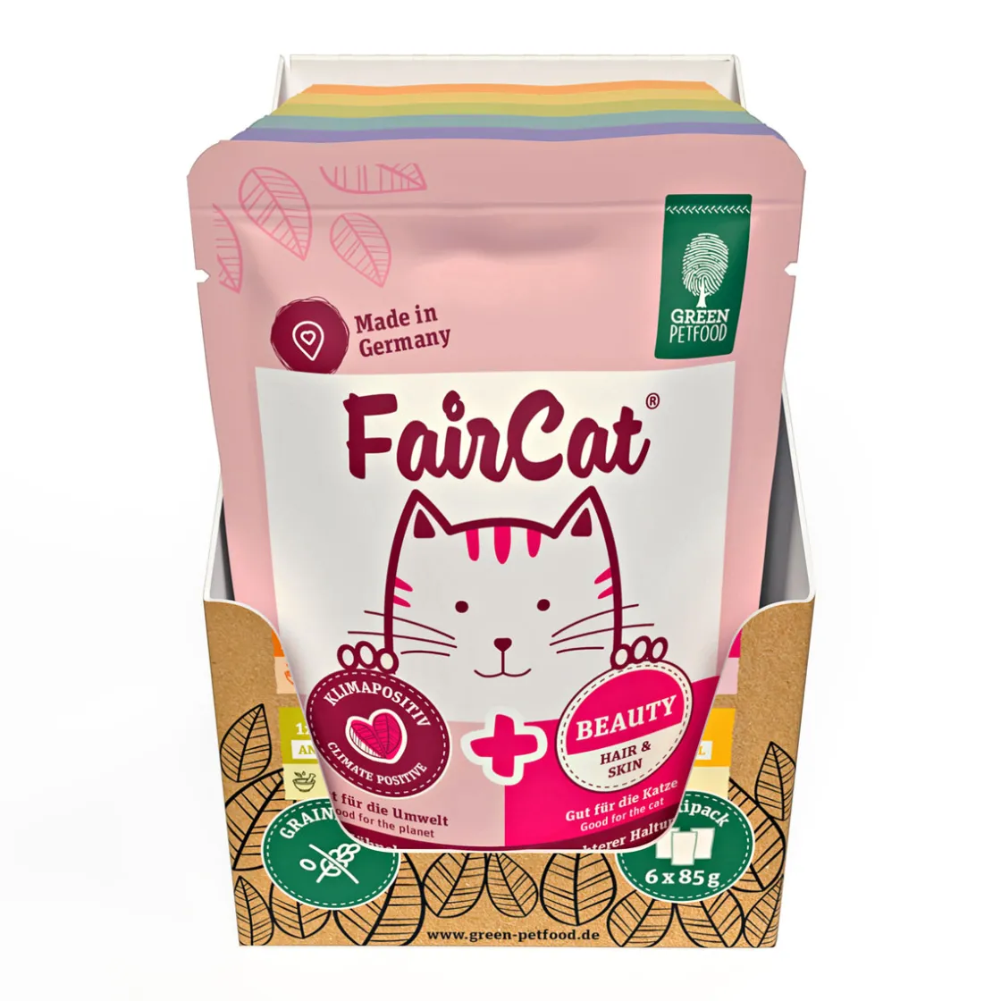 Nassfutter Multipack FairCat 6 x 85 g getreidefrei ^ Best