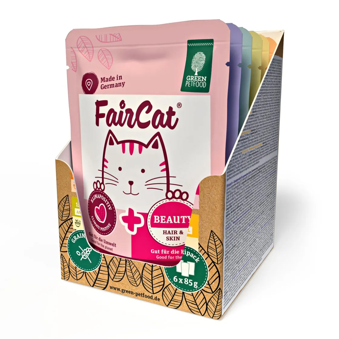 Nassfutter Multipack FairCat 6 x 85 g getreidefrei ^ Best