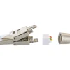 Netzwerkstecker Cat8.1 STP metall 1St ^ Schwaiger Discount