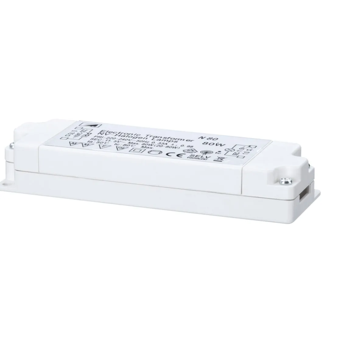 NP Elek.Trafo max.20-80W 230/12V weiss ^ Paulmann Sale