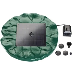 PontecPondoSolar-Wasserspiel Solar Lily Island ^ Oase New