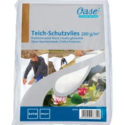 Teich-Schutzvlies 200 x 500 cm 200g/m² weiß ^ Oase Online