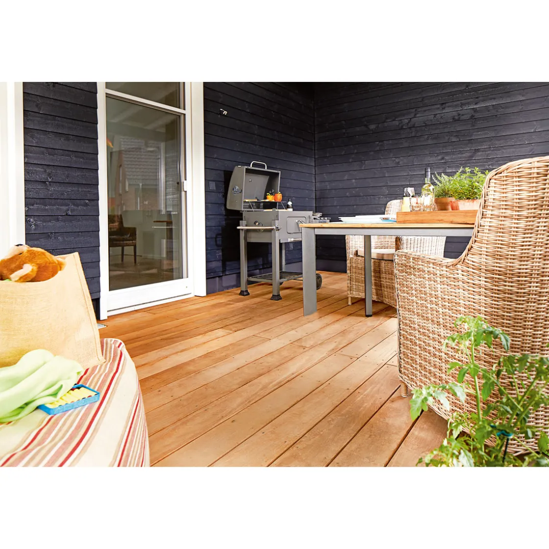 Osmo Terrassendiele Garapa 213 x 14,5 x 2,5 cm ^