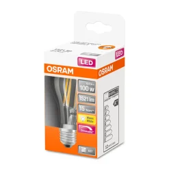 LED-Glühlampe E27 dimmbar 100W klar ^ Osram Online