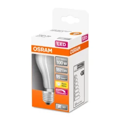 LED-Glühlampe E27 dimmbar 100W matt ^ Osram