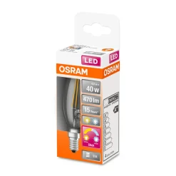 LED-Leuchtmittel dimmbar Klick System E27 40W ^ Osram New
