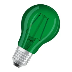 LED-Leuchtmittel Glühlampe E27 4W grün ^ Osram Best