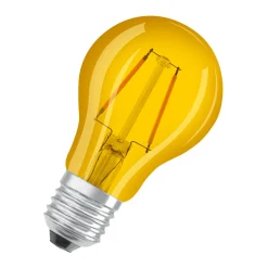 LED-Leuchtmittel Glühlampe E27 2,5W gelb ^ Osram Clearance