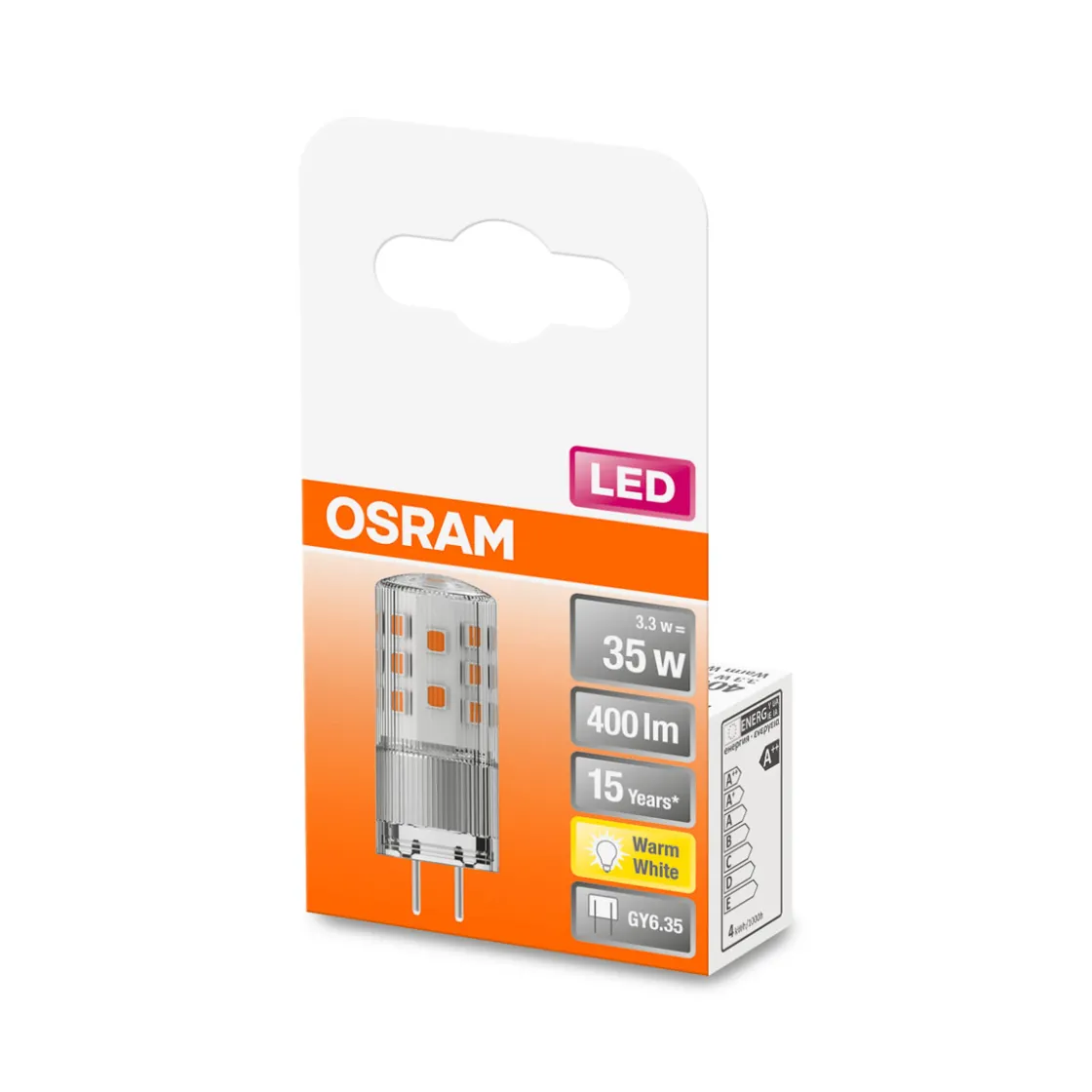 LED-Leuchtmittel Spezial Pin GY6.35 warmweiß ^ Osram Outlet