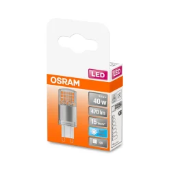 LED-Leuchtmittel Spezial Pin G9 kaltweiß 40W ^ Osram Hot