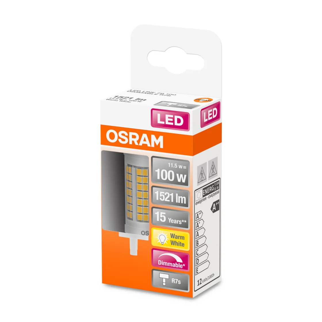 LED-Leuchtröhre Spezial Line R7s 100W dimmbar ^ Osram Online