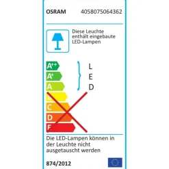 LED Strahler Endura Flood mit Sensor 50W ^ Osram Hot