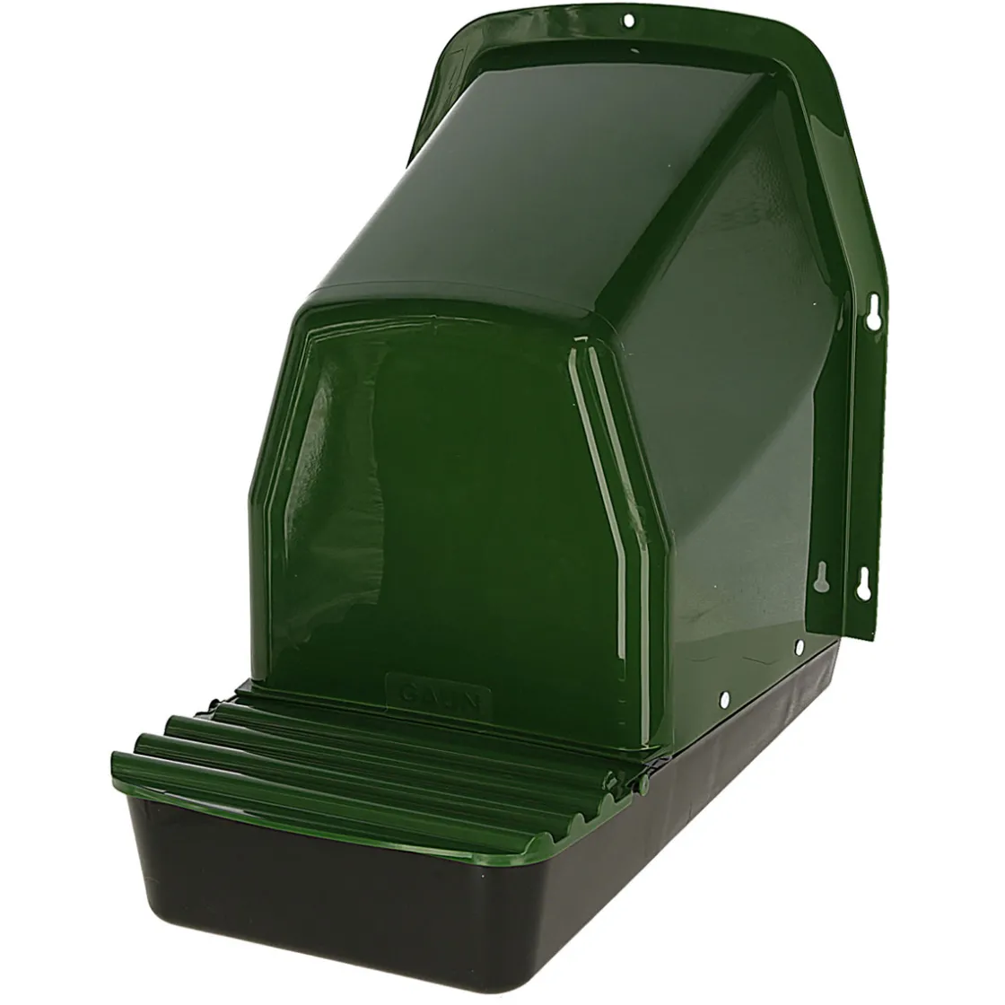 Outdoor-Legenest mit Fangschale 37 x 49,5 x 44 cm dunkelgrün ^ Clearance